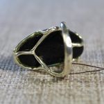 Янтарное кольцо в серебре